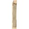 Ekena Millwork Traditional Block Rough Sawn Outlooker, Douglas Fir, 6"W x 36"D x 36"H OUT06X36X36TRA05RDF - alternate 3